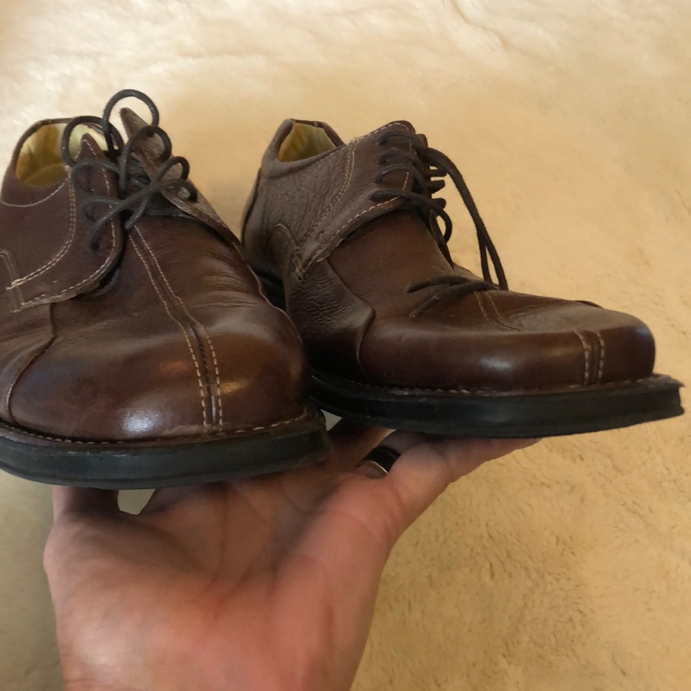 Belvedere Men’s Bay Bridge Brown Shoes - Picture 6 of 7